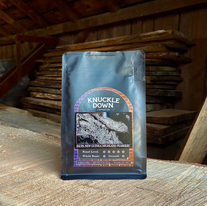 Papua New Guinea, Eastern Highland Peaberry, Single Origin, Medium Roast, 8 Oz.